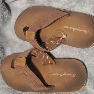 Kids sandals, brown Tommy Bahama size 12-13
